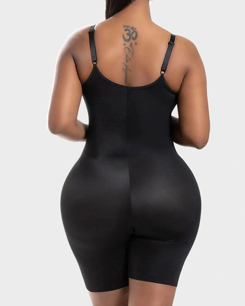 Built-in bra sculpting shaper bodysuit - image 5