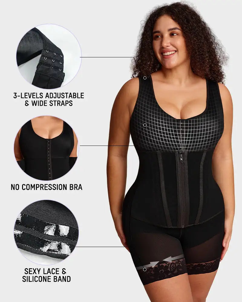 Colombian fajas double tummy control body shaper - image 11