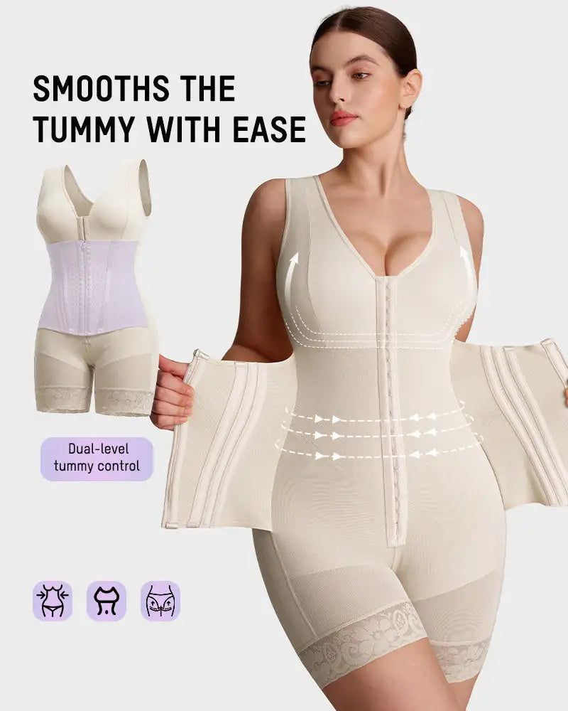 Colombian fajas double tummy control body shaper - image 2