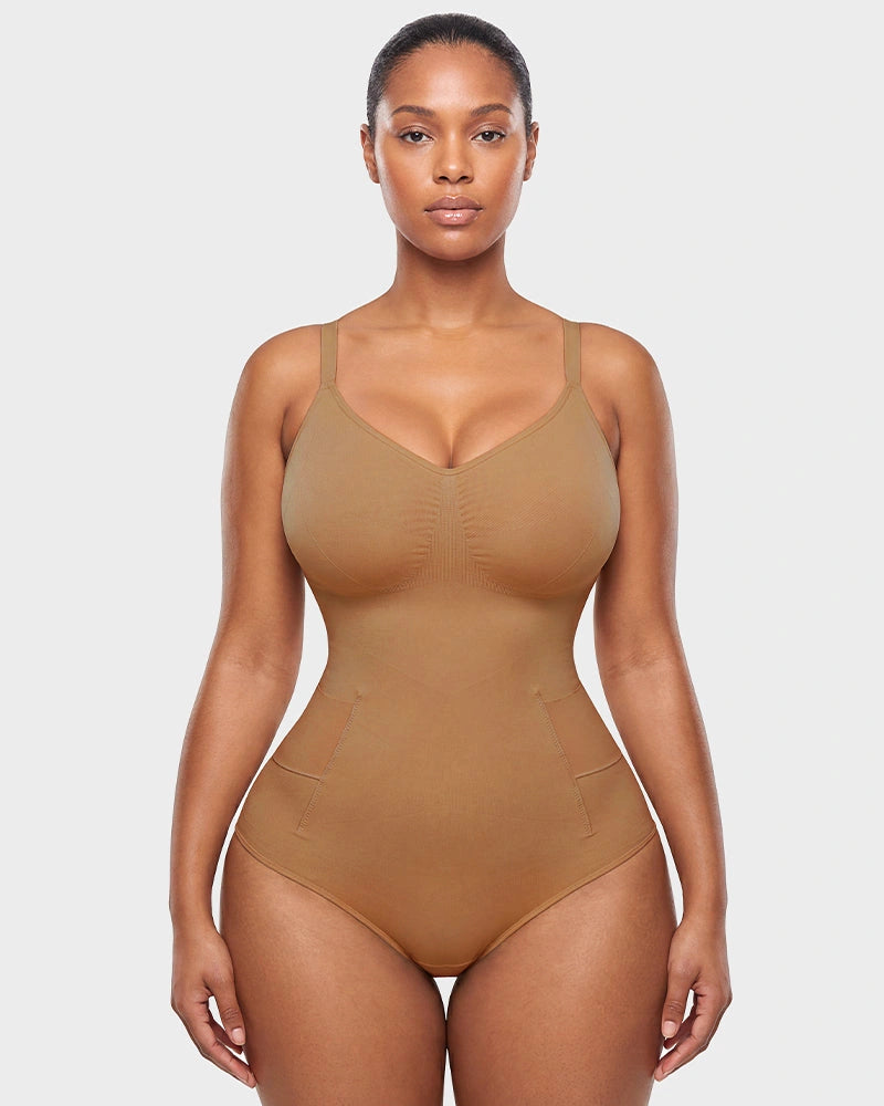 Easyslide deep-v camisole sculpting bodysuit shapewear - image 13