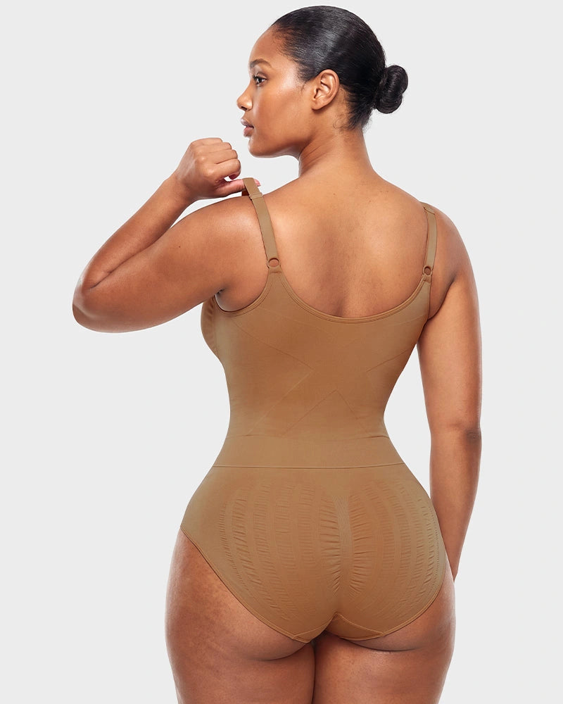 Easyslide™ Deep-V Camisole Sculpting Bodysuit