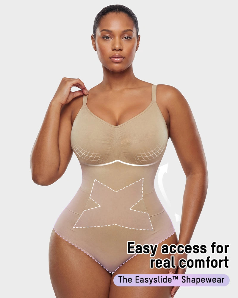 Easyslide deep-v camisole sculpting bodysuit shapewear - image 3