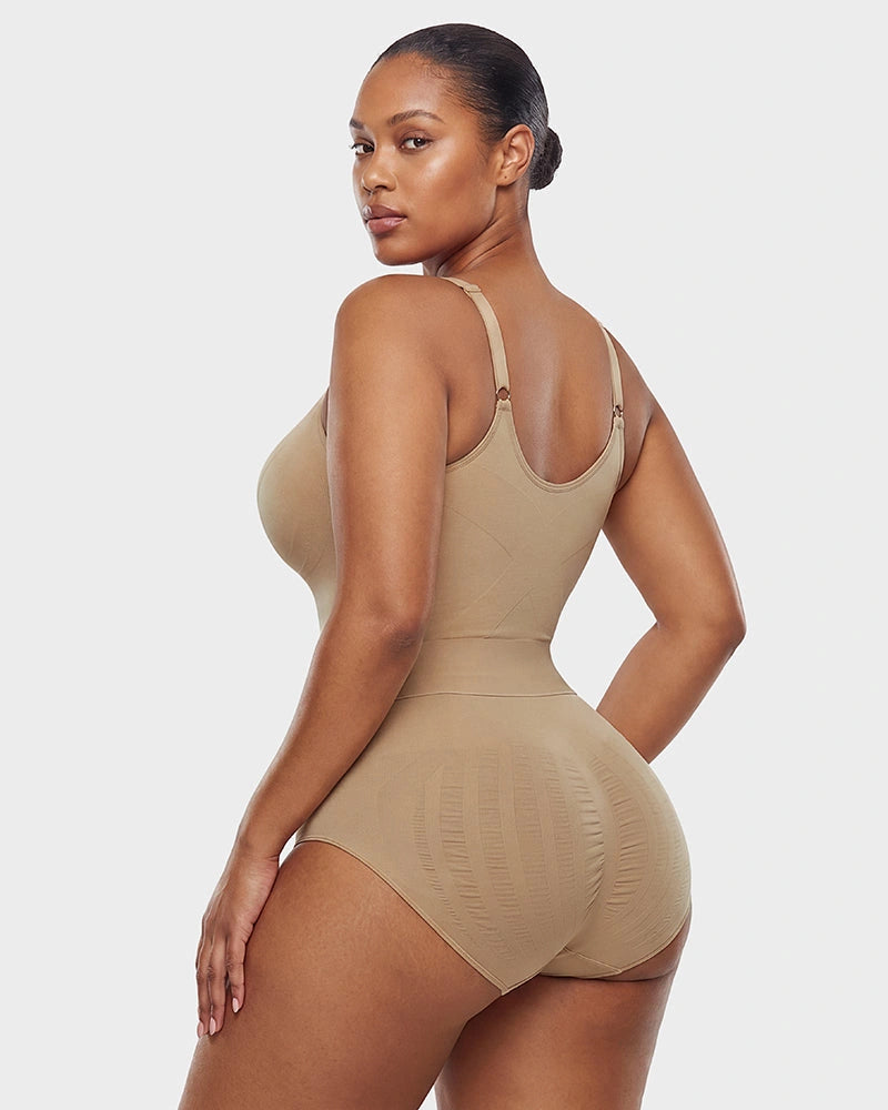 Easyslide deep-v camisole sculpting bodysuit shapewear - image 8