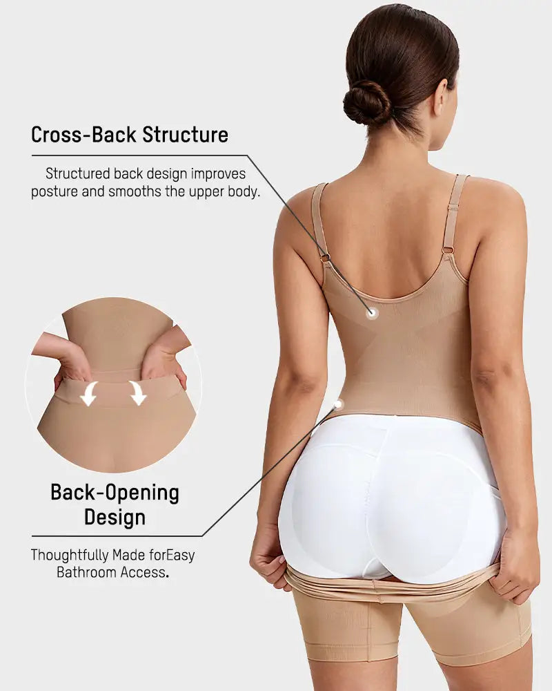 Easyslide tummy control shaping bodysuit - image 2