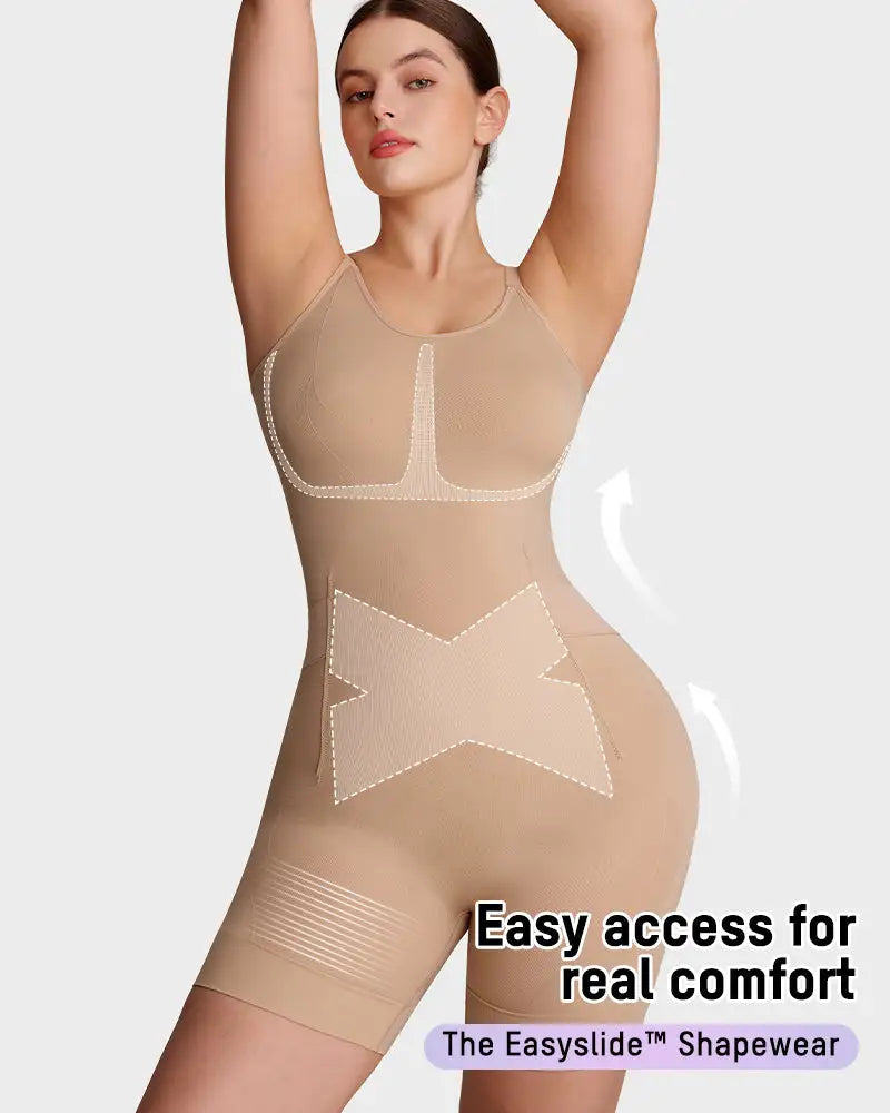 Easyslide tummy control shaping bodysuit - image 3