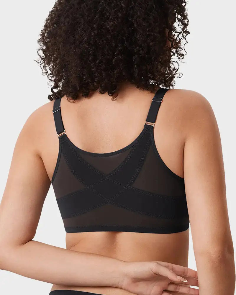 Front Closure Mesh Support Everyday Bra Lark - Photo 14