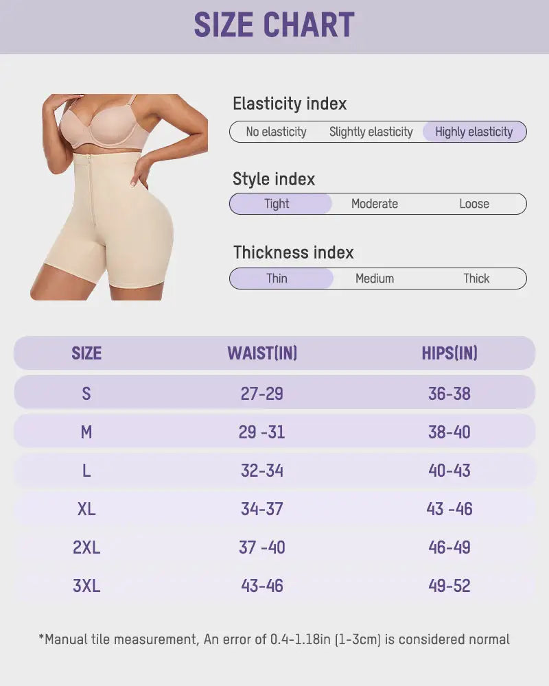High-waist tummy tuck sculpting shapewear shorts - image 16
