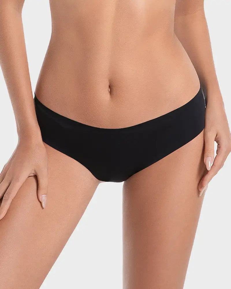 Ice-Silk Seamless Low-Rise Panty For Women 5-Pack - Photo 14