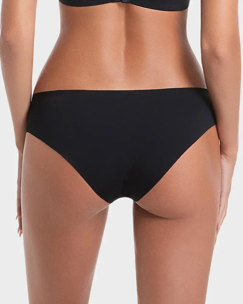 Ice-Silk Seamless Low-Rise Panty For Women 5-Pack - Photo 16