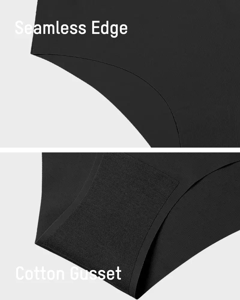 Ice-Silk Seamless Low-Rise Panty For Women 5-Pack - Photo 7