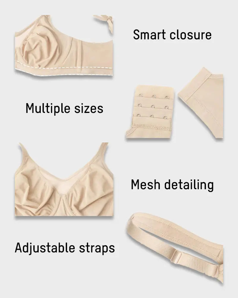Plus Size Cooling Full Coverage Minimizer Bra Isla - Photo 15