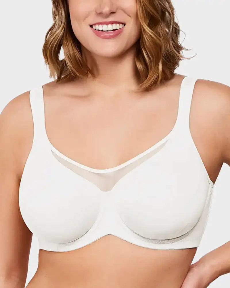 Plus Size Cooling Full Coverage Minimizer Bra Isla - Photo 9