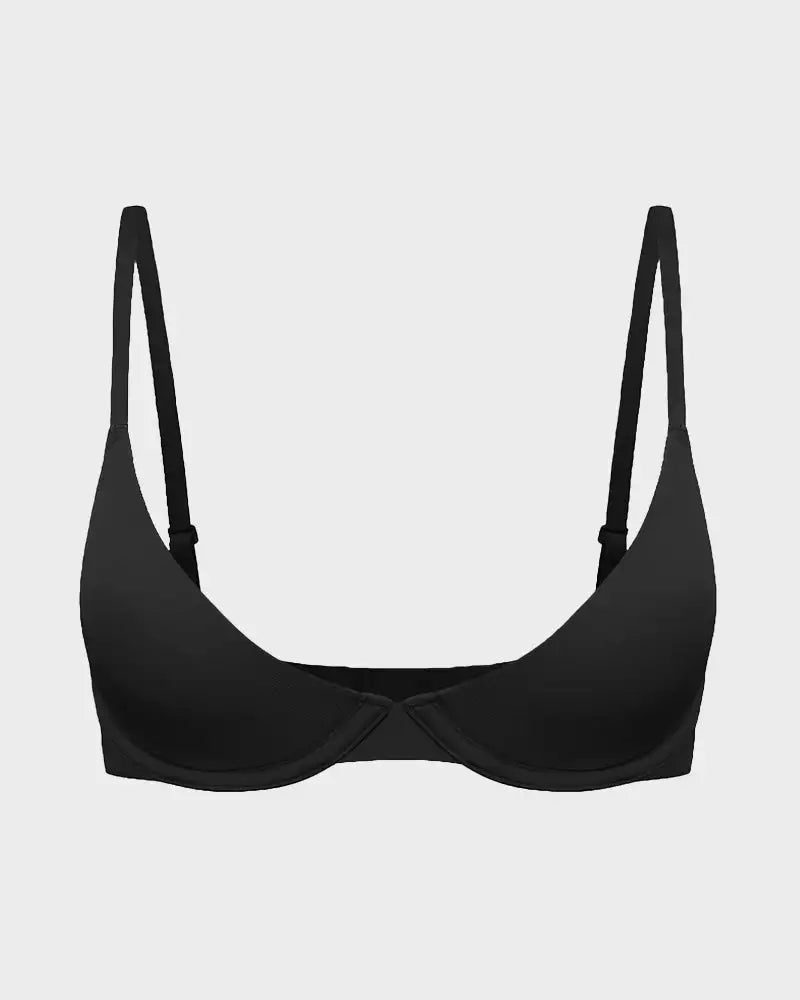 Seamless Cleavage-Lift Deep-V Push-Up Bra Ava - Photo 11