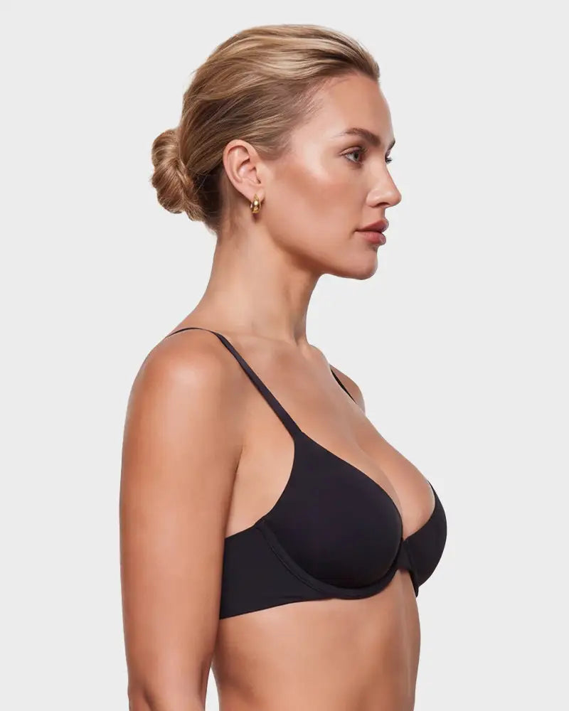 Seamless Cleavage-Lift Deep-V Push-Up Bra Ava - Photo 18