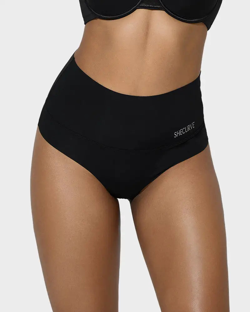Seamless High-Rise Thong For Women 3-Pack - Photo 1