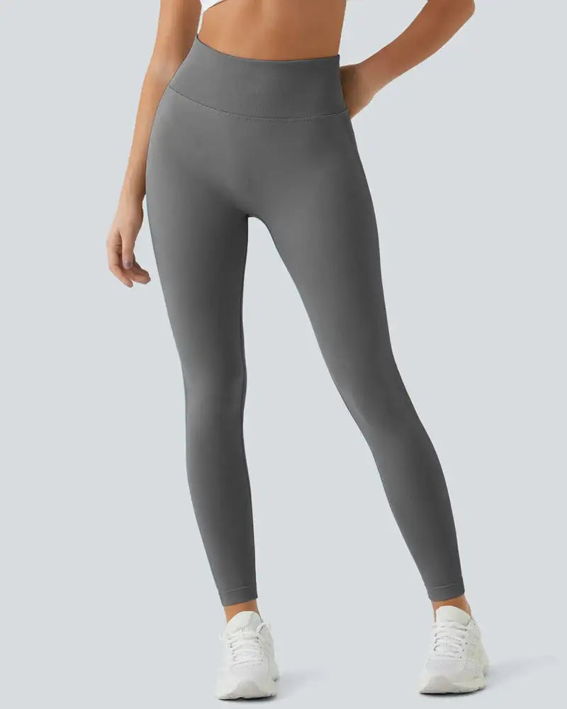 Seamless High-Waist Sculpting Butt-Lift Leggings Smooth - Photo 10