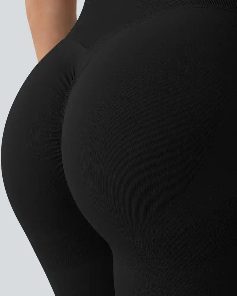 Seamless High-Waist Sculpting Butt-Lift Leggings Smooth - Photo 4