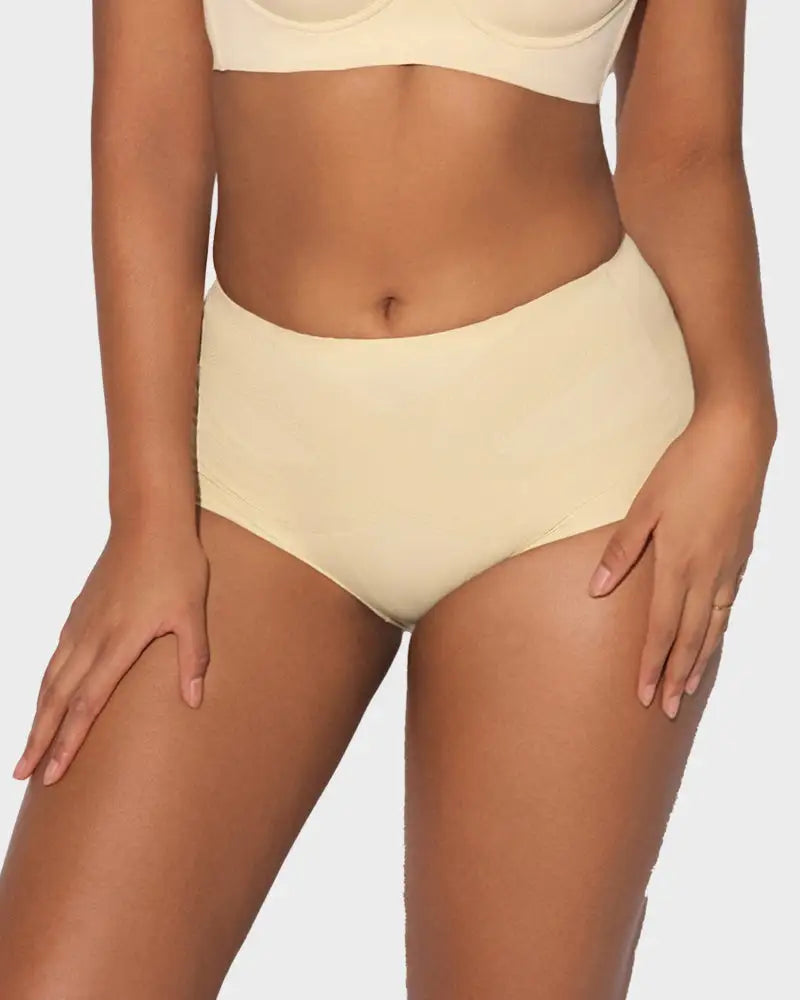 Seamless High-Waist Sculpting Panty 5-Pack - Photo 11