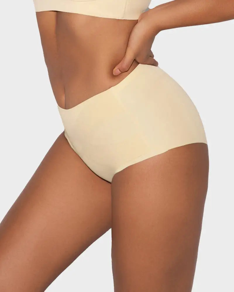 Seamless High-Waist Sculpting Panty 5-Pack - Photo 12