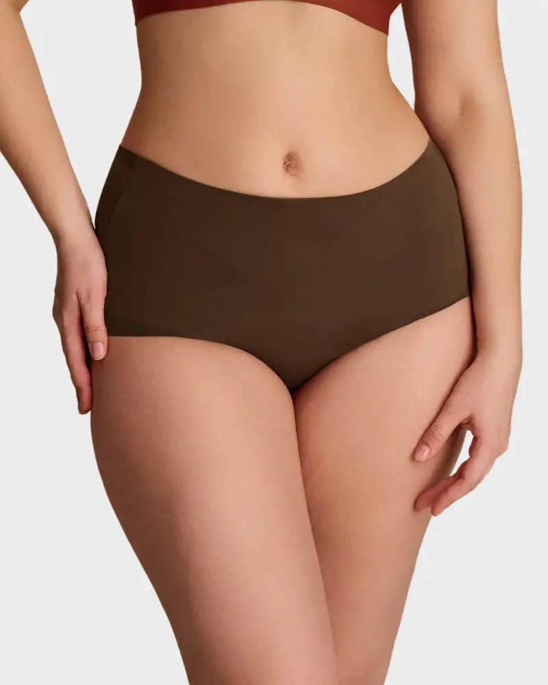 Seamless High-Waist Sculpting Panty 5-Pack - Photo 2