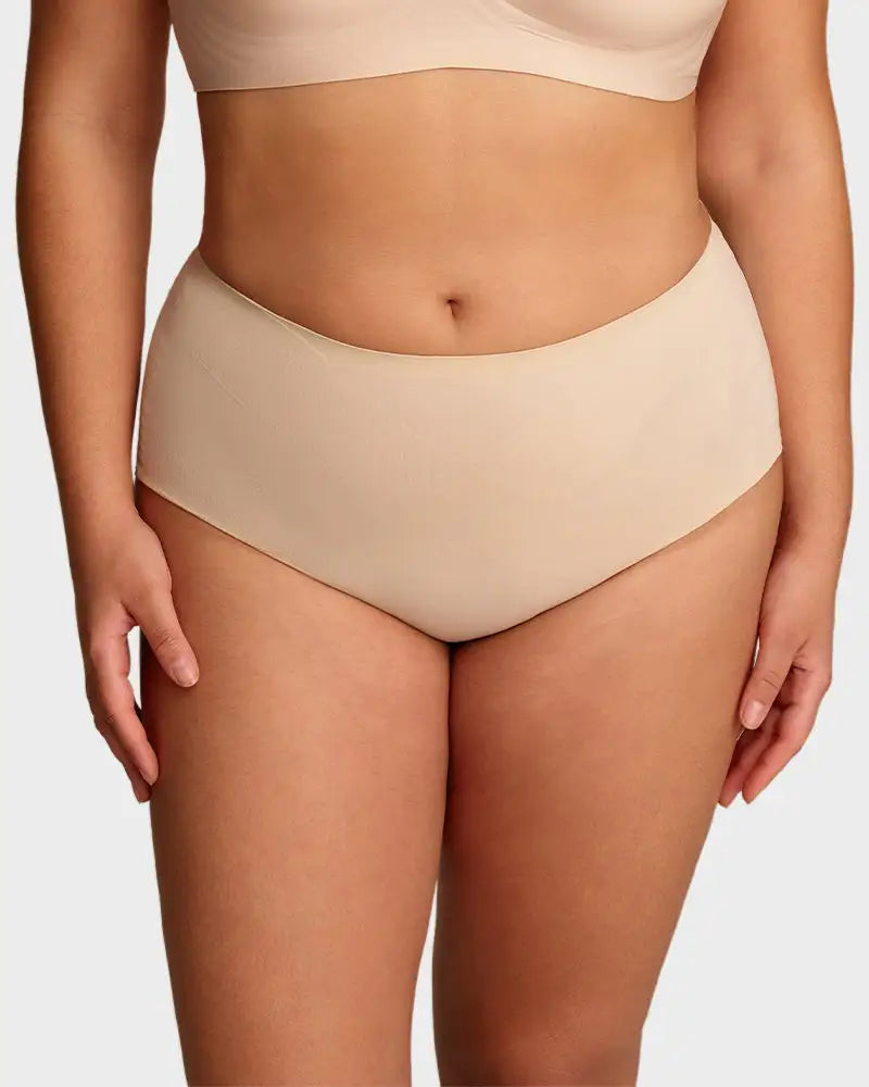 Seamless High-Waist Sculpting Panty 5-Pack - Photo 5
