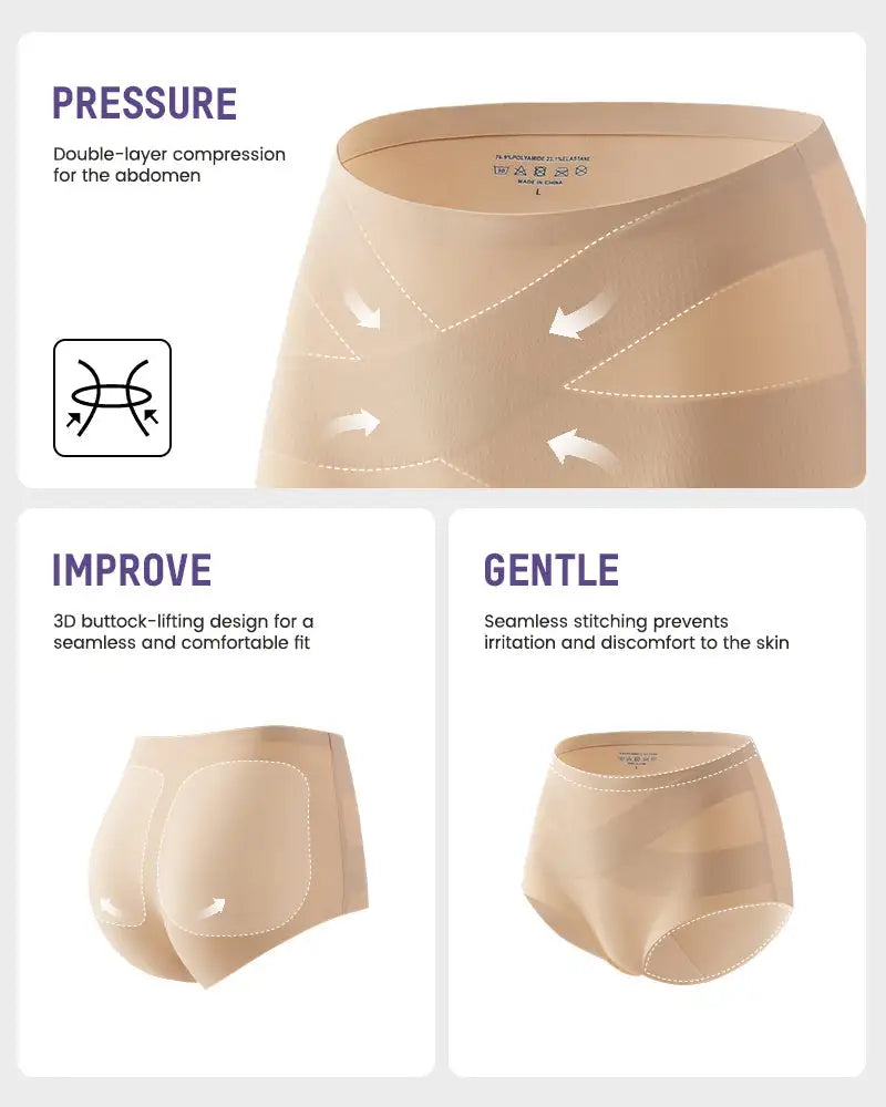 Seamless High-Waist Sculpting Panty 5-Pack - Photo 8