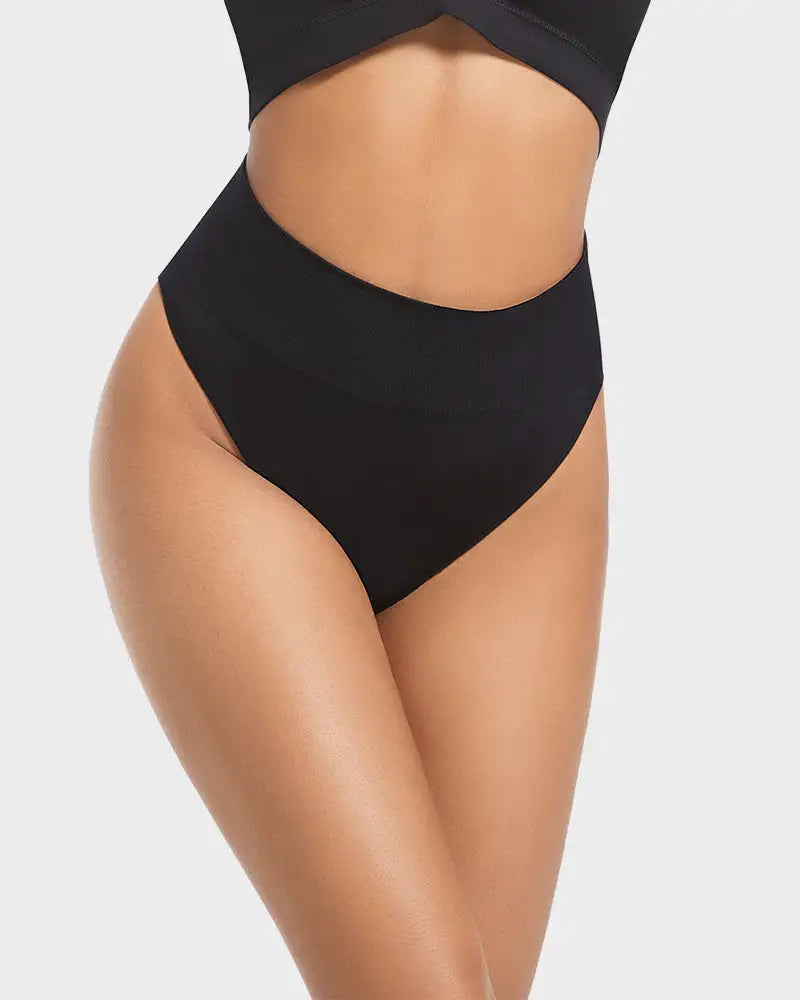 Seamless High-Waist Tummy Control Brief Panty 3-Pack - Photo 10