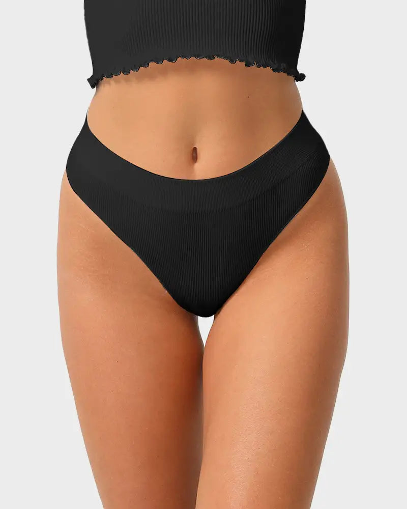 Seamless Low-Rise Everyday Comfort Thong 3-Pack - Photo 10