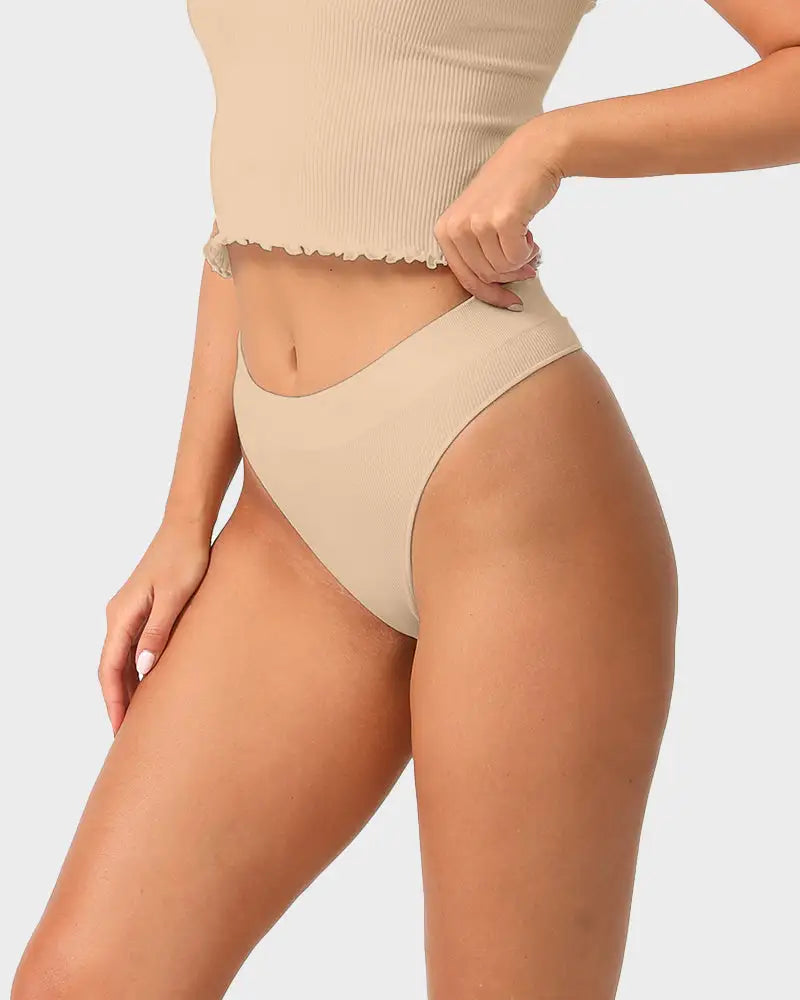Seamless Low-Rise Everyday Comfort Thong 3-Pack - Photo 13