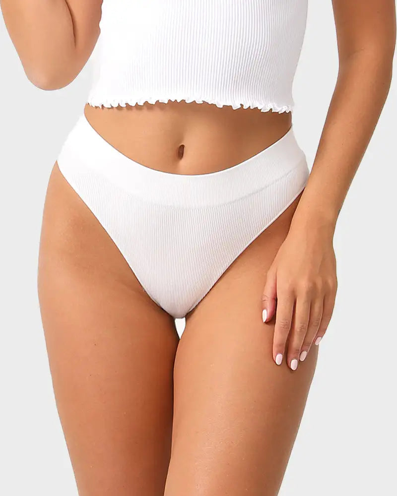 Seamless Low-Rise Everyday Comfort Thong 3-Pack - Photo 15