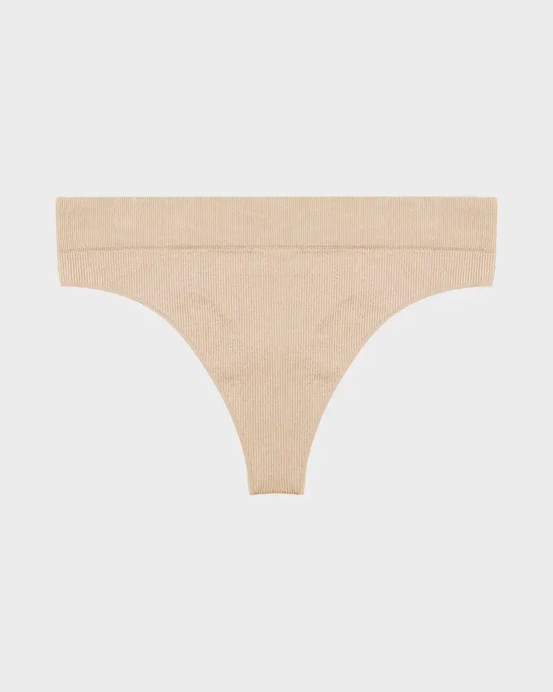 Seamless Low-Rise Everyday Comfort Thong 3-Pack - Photo 7