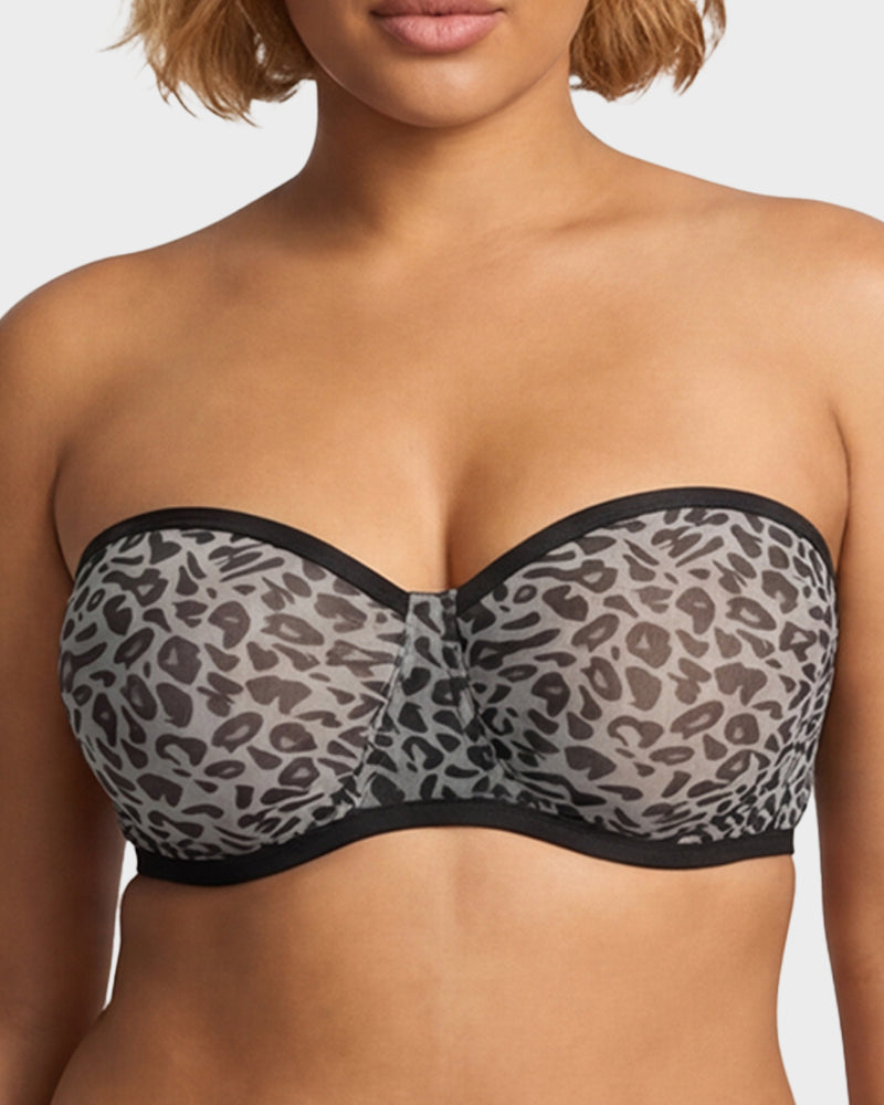 Strapless Mesh Underwire Balconette Everyday Bra Nari - Photo 17