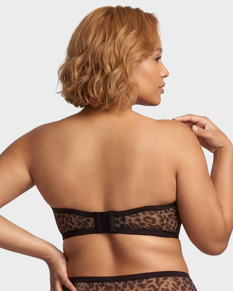 Strapless Mesh Underwire Balconette Everyday Bra Nari - Photo 23