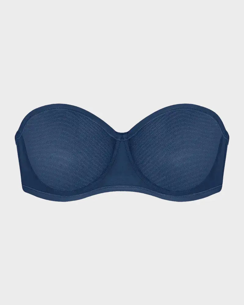 Strapless Mesh Underwire Balconette Everyday Bra Nari - Photo 25