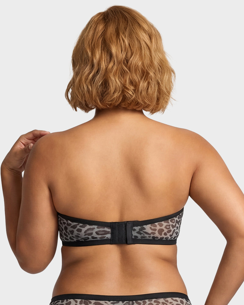 Strapless Mesh Underwire Balconette Everyday Bra Nari - Photo 27