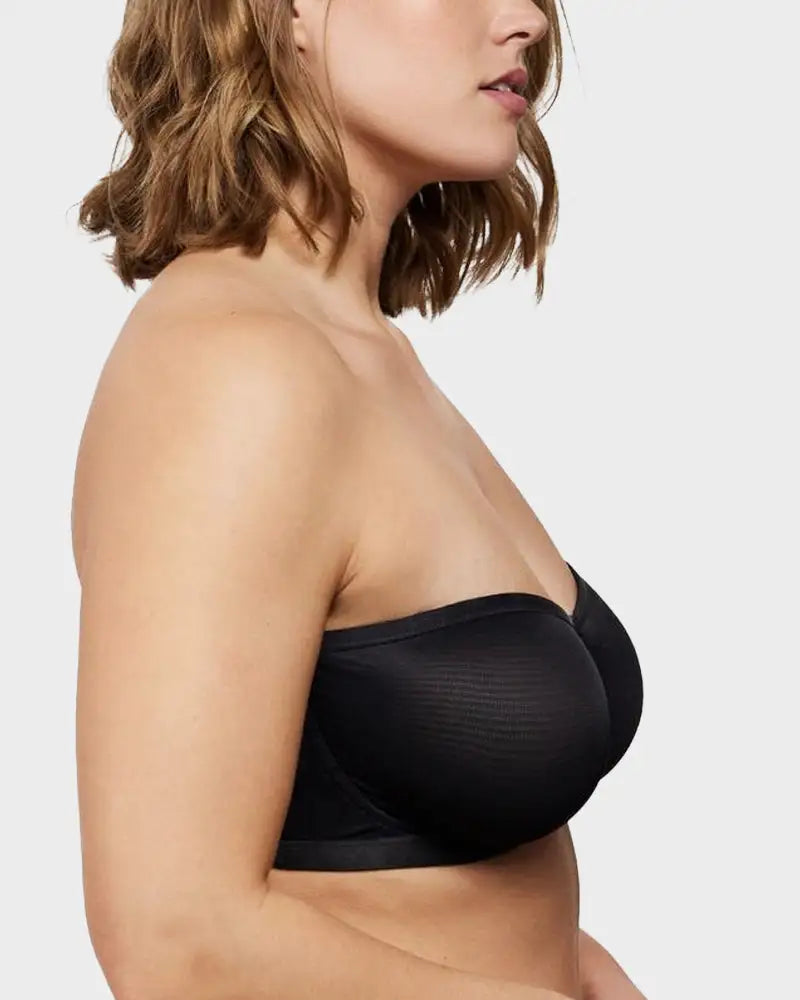 Strapless Mesh Underwire Balconette Everyday Bra Nari - Photo 8