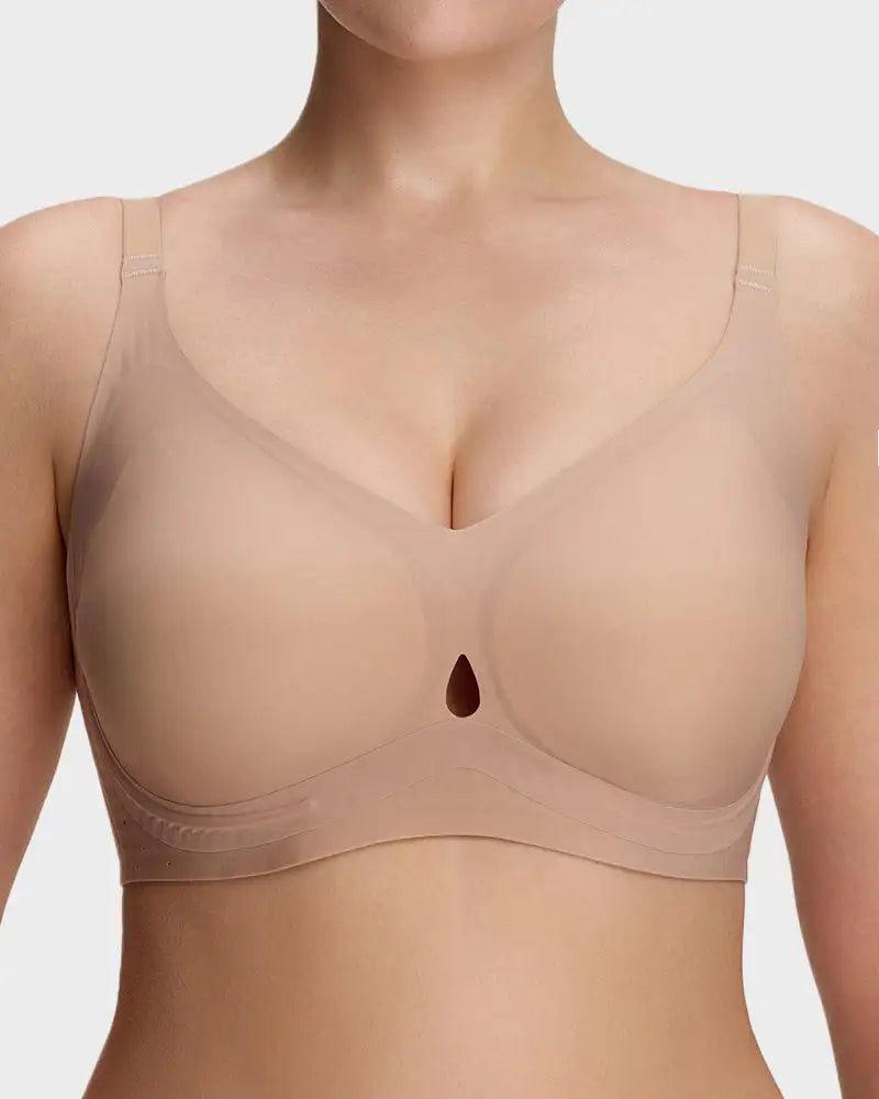 Teardrop Cutout Supportive Bra Silhouette - Photo 13