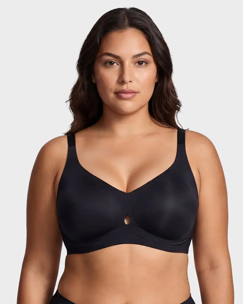 Teardrop Cutout Supportive Bra Silhouette - Photo 4