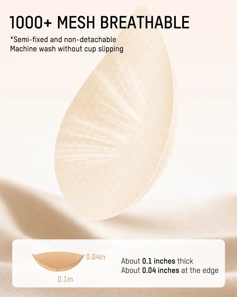 Teardrop Cutout Supportive Bra Silhouette - Photo 6