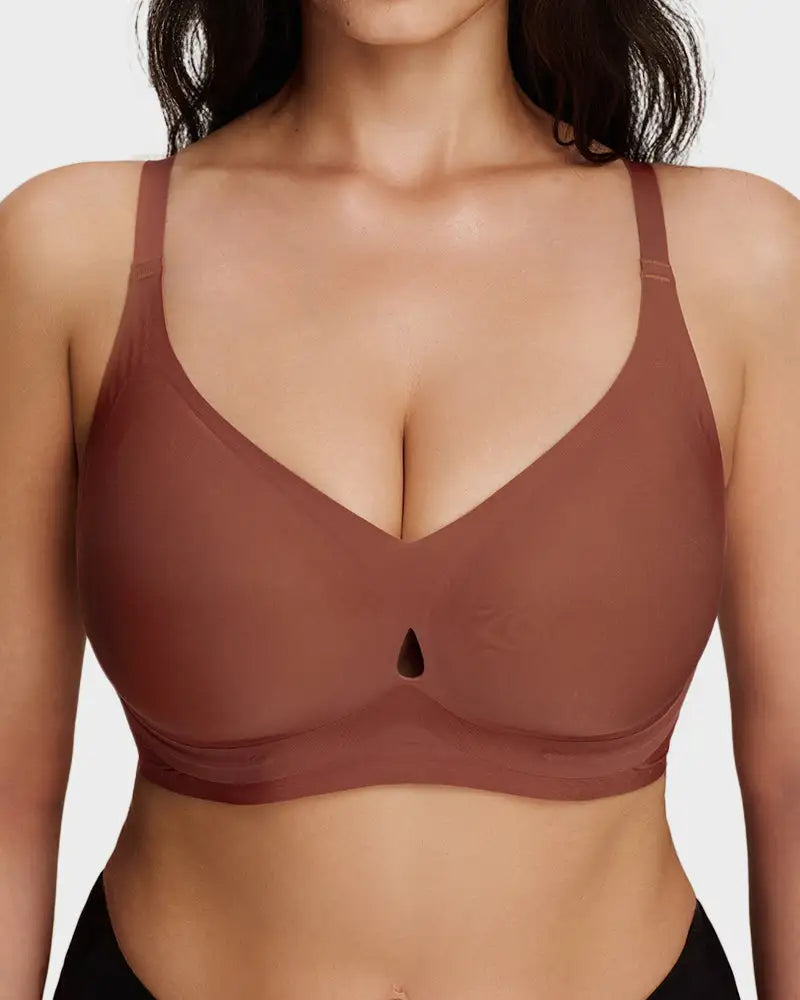 Teardrop Cutout Supportive Bra Silhouette - Photo 9