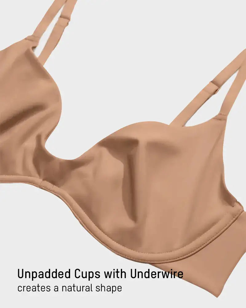 Unlined Plunge Balconette Underwire Everyday Bra Lira - Photo 2