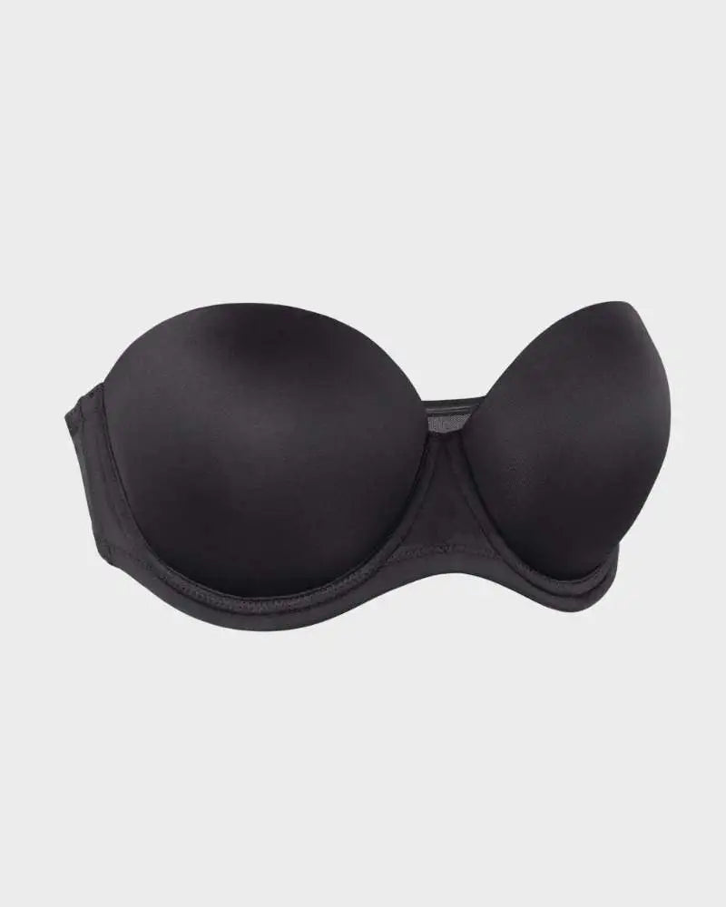 Versatile Underwire Bandeau Bra Removable Straps Fara - Photo 10