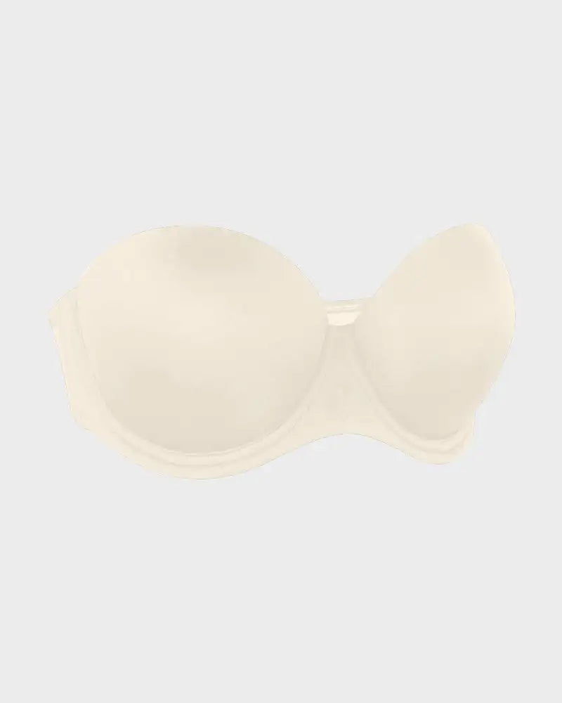 Versatile Underwire Bandeau Bra Removable Straps Fara - Photo 6