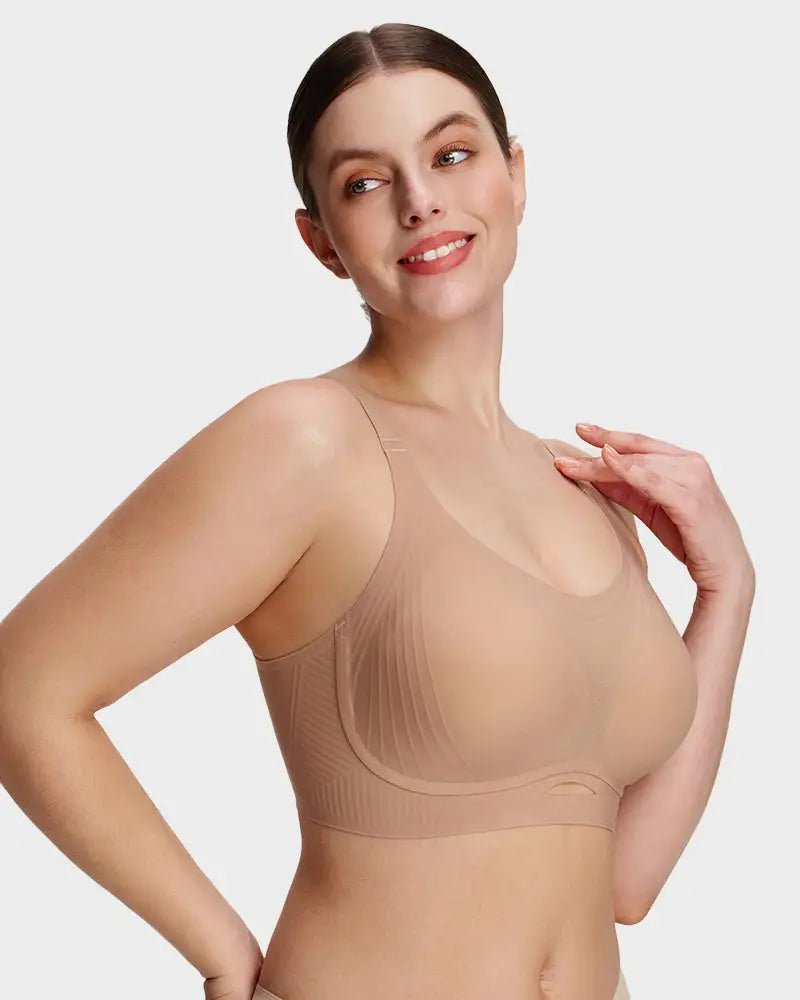 Wire-Free Sculpting Wrap Bra 4D Lift Contour - Photo 5