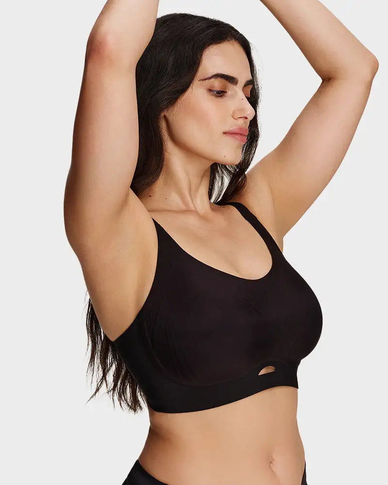 Wire-Free Sculpting Wrap Bra 4D Lift Contour - Photo 8