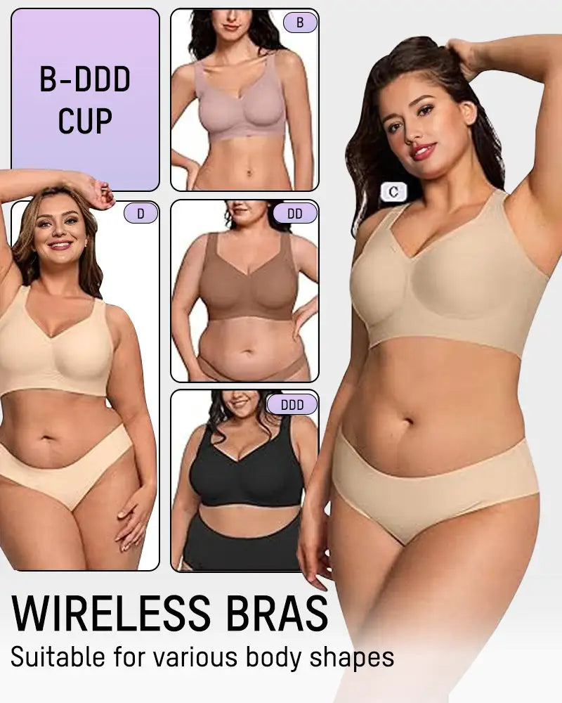 Wireless Full Coverage Jelly Smoothing Bra Serene - Photo 7