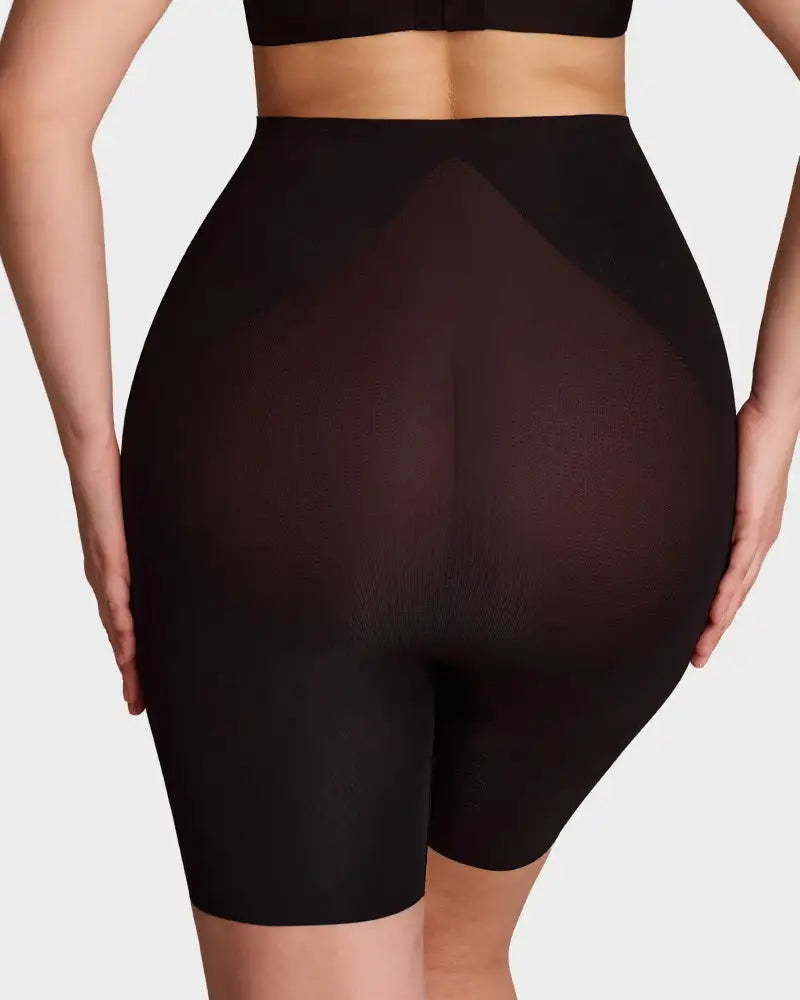 Women's High-Waist Cooling Sculpting Shapewear Shorts - Photo 13
