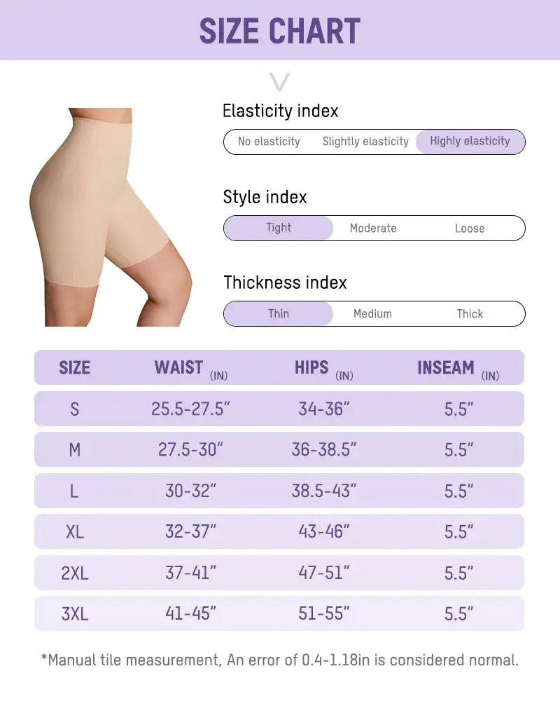 Women's High-Waist Cooling Sculpting Shapewear Shorts - Photo 7